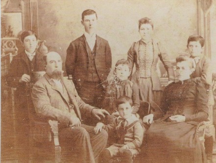 Thompson family in 1891